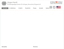 Tablet Screenshot of juergenhardt.de